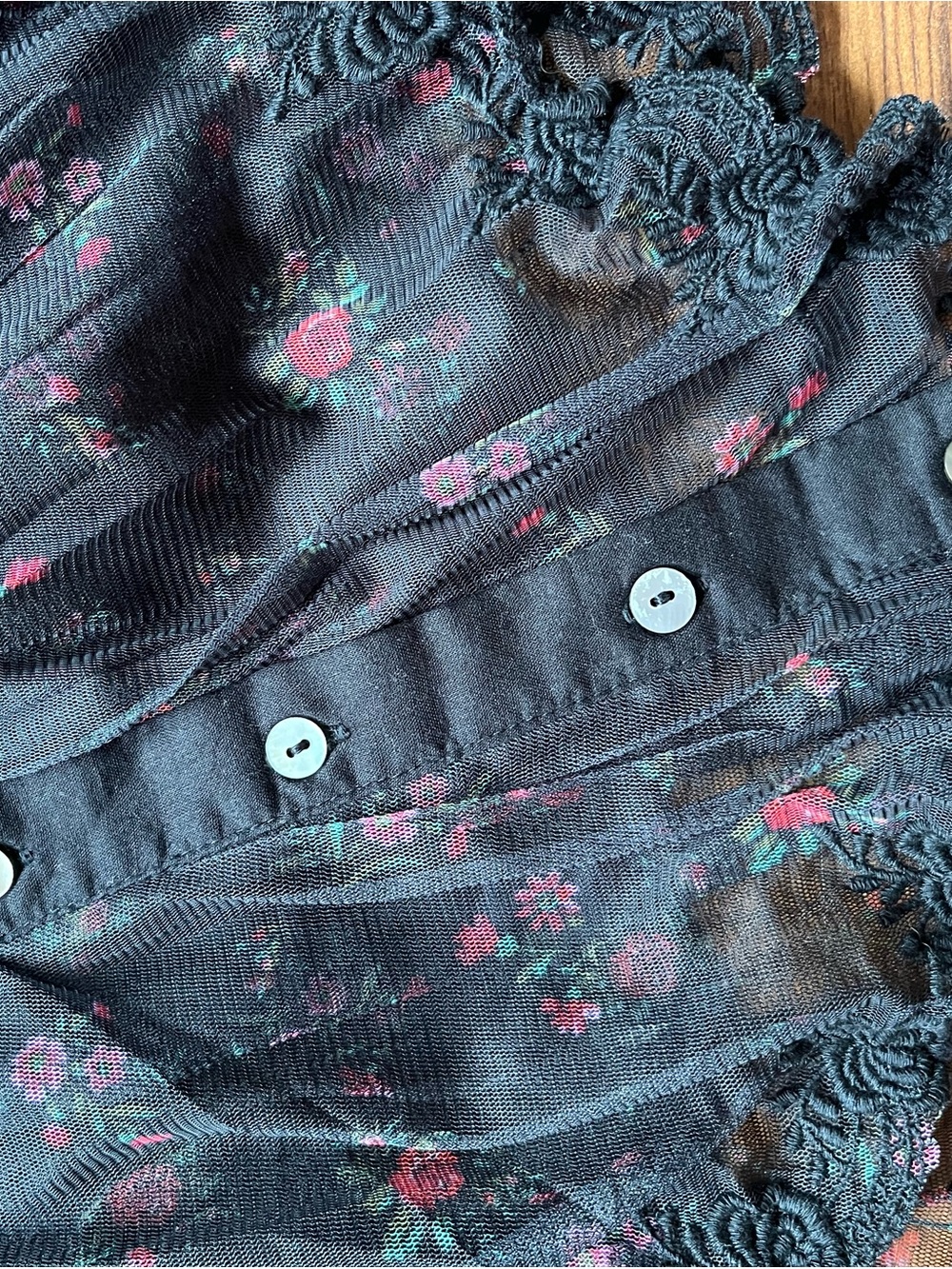 Free People Femme Fatale Floral Cami Tank Top - Picture 4 of 7
